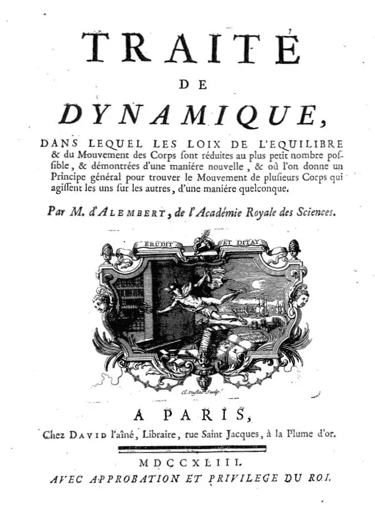 La carte Principe de d'Alembert