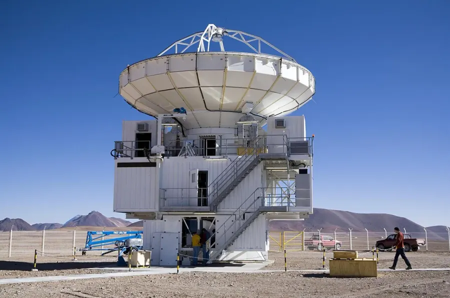 La carte Atacama Pathfinder Experiment