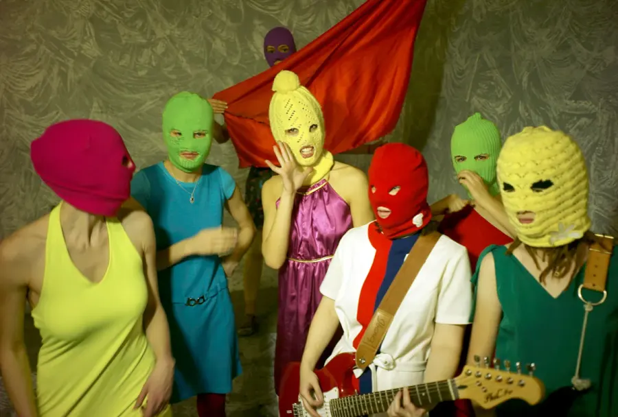 La carte Pussy Riot