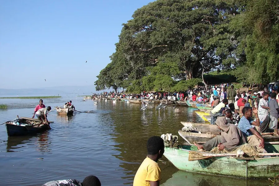 La carte Hawassa