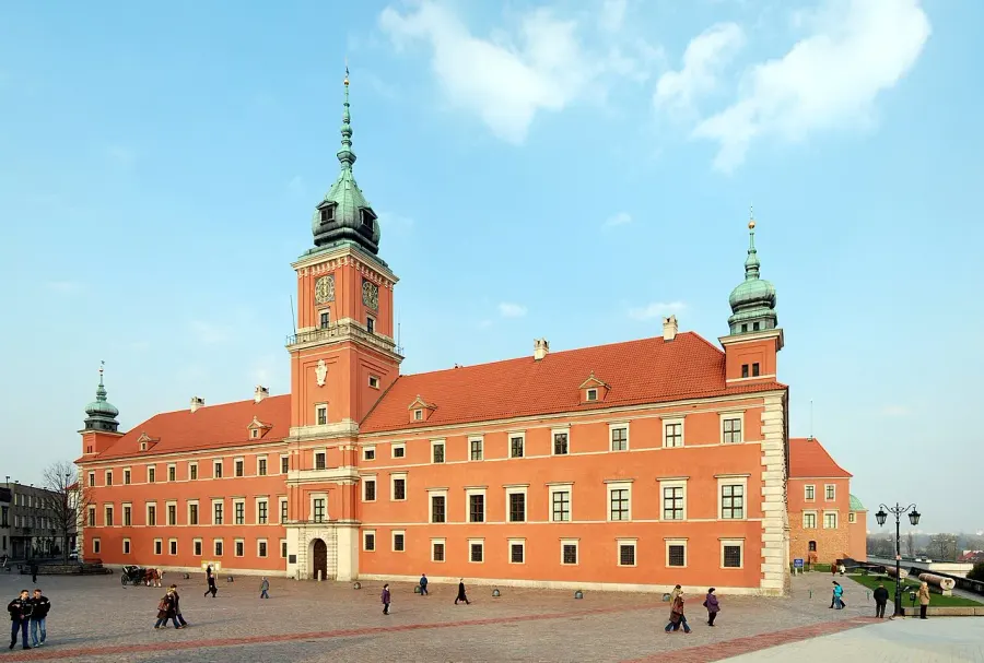 The Royal Castle, Warsaw card