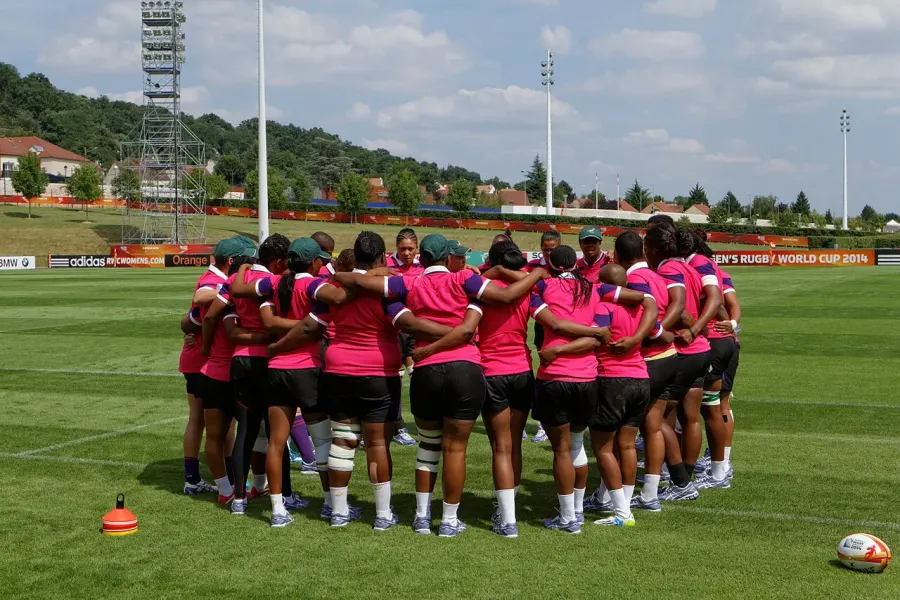 La carte Équipe d'Afrique du Sud féminine de rugby à XV