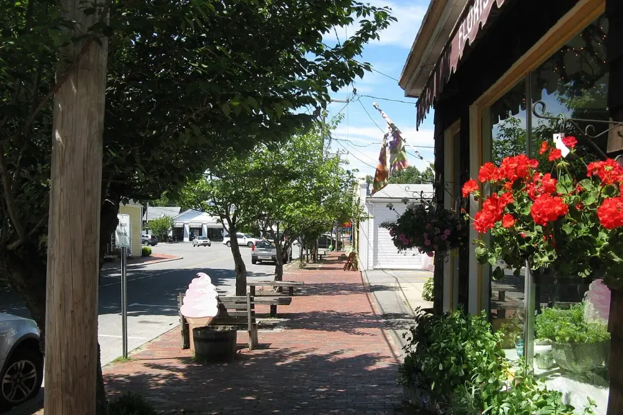 The South Duxbury, Massachusetts card