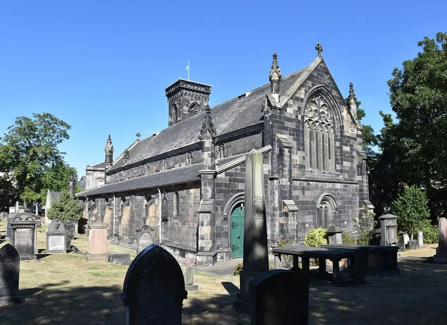La carte Église paroissiale de Leith Sud