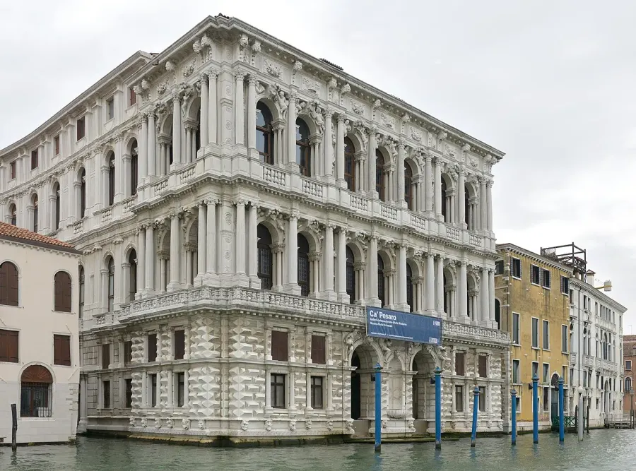 La carte Ca' Pesaro