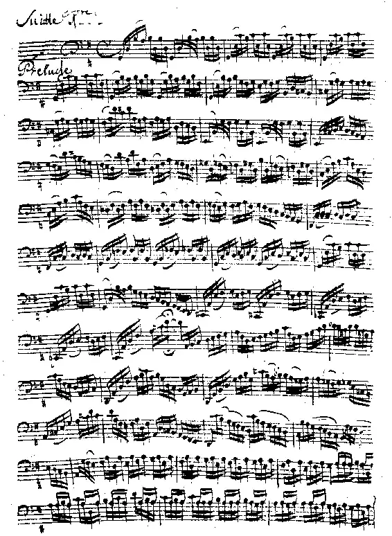La carte Suites pour violoncelle seul de Bach