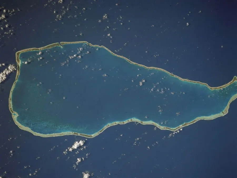 La carte Rangiroa