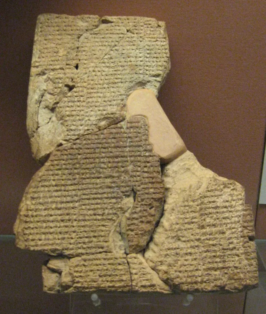 La carte Mythe d'Atrahasis