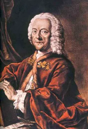 La carte Georg Philipp Telemann
