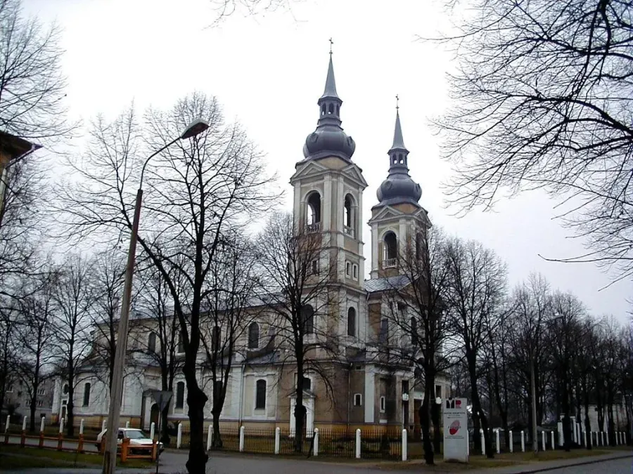 La carte Église catholique romaine Saint-Albert de Riga