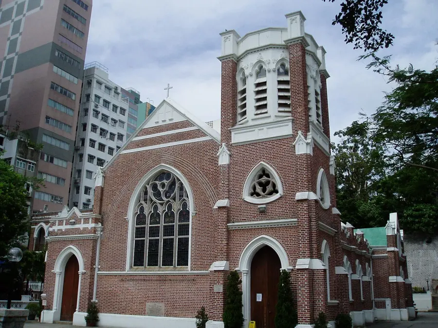 La carte Église Saint-André de Kowloon