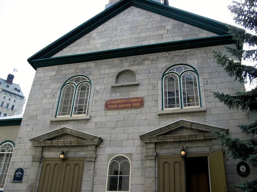 The St. Andrew's Church card