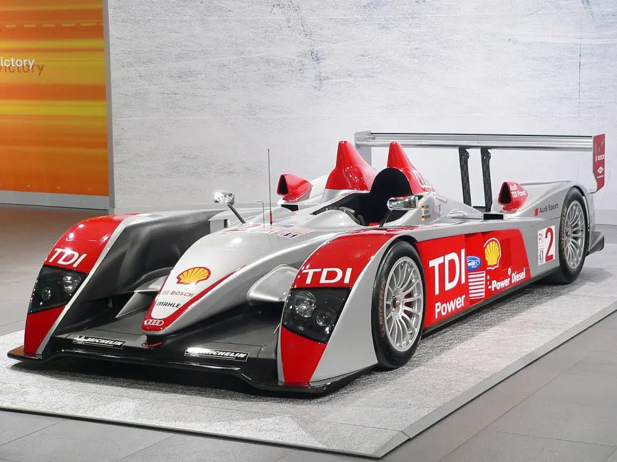 The Audi R10 TDI card