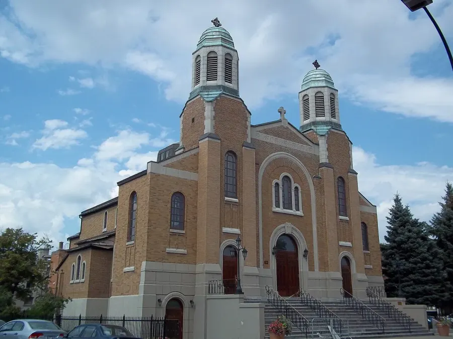 La carte Église orthodoxe Saint-Georges de Montréal