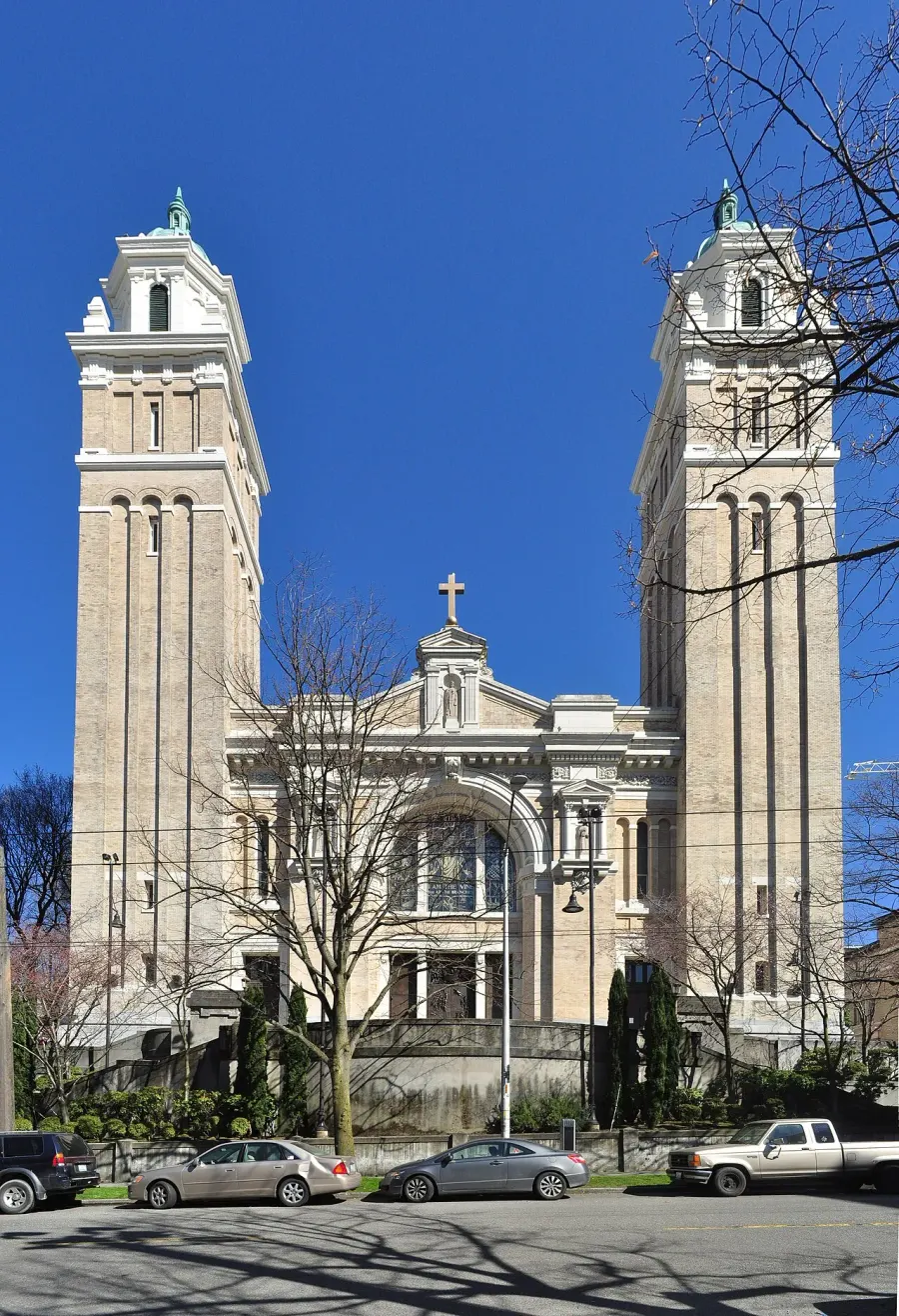 La carte Cathédrale Saint-Jacques de Seattle