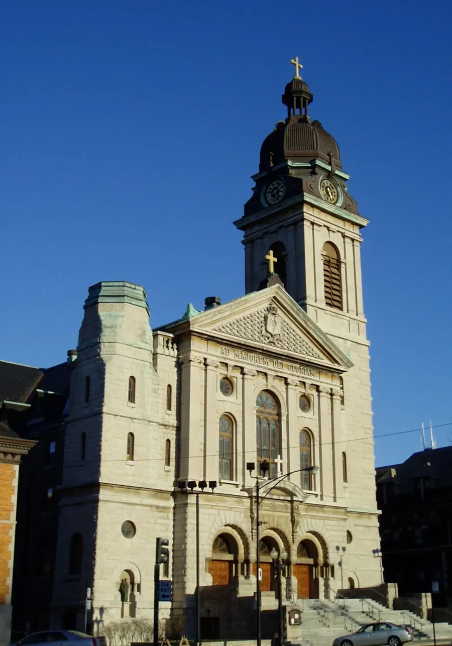 La carte Église Saint-Jean-de-Kenty de Chicago