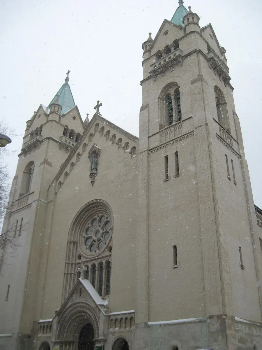 La carte Église Saint-Josaphat de Chicago