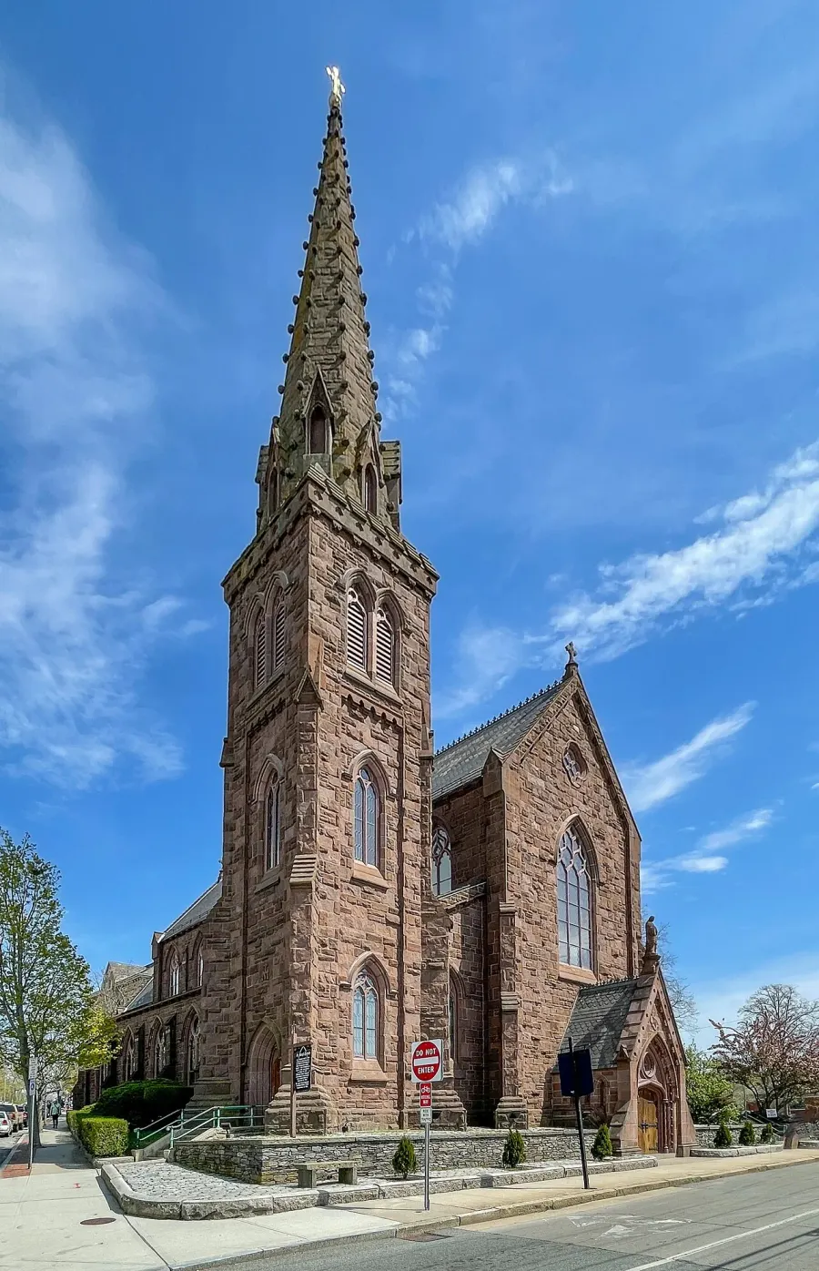 La carte Église Sainte-Marie de Newport
