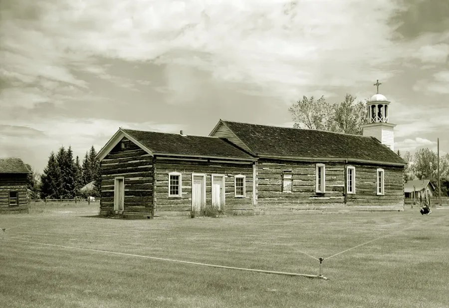 La carte Mission jésuite Sainte-Marie de Bitter Root