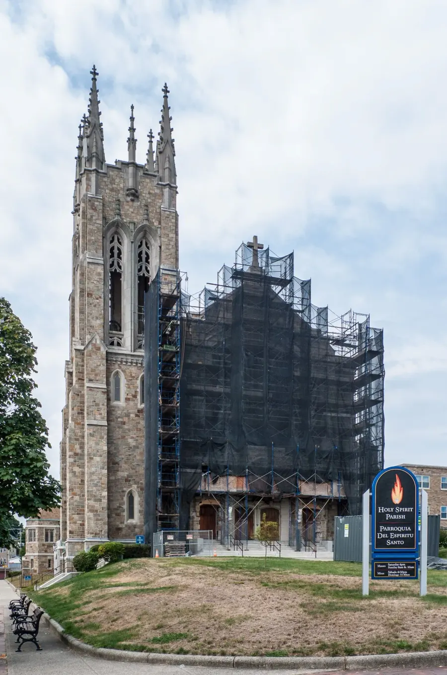 La carte Église Saint-Matthieu de Central Falls