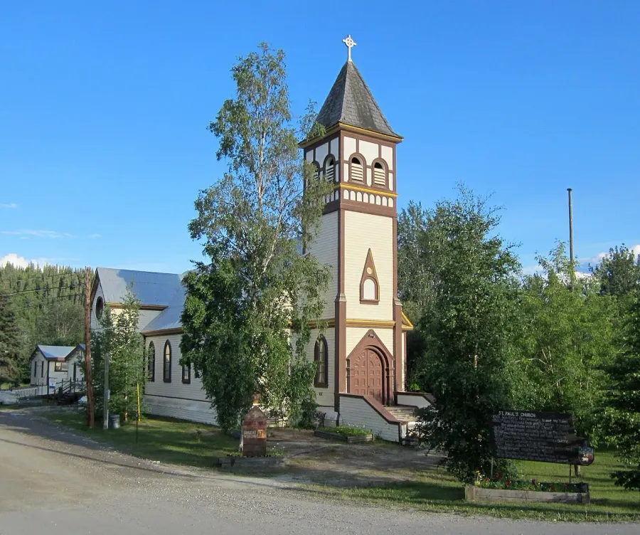 La carte Église Saint-Paul de Dawson City