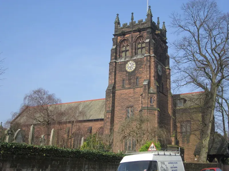 La carte Église Saint-Pierre de Woolton