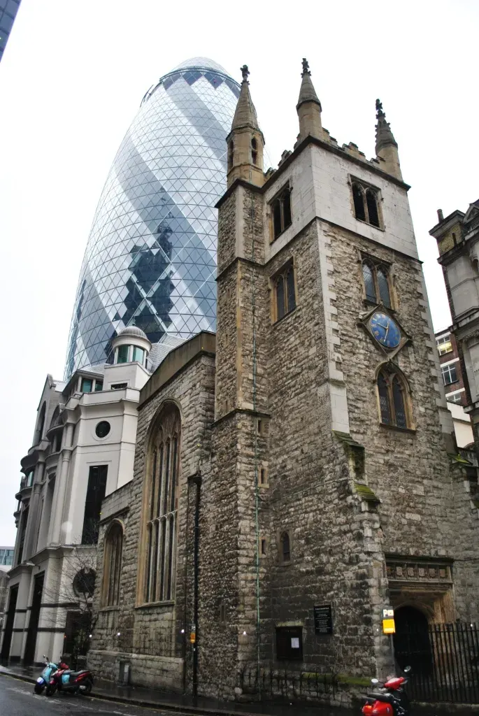 La carte Église St Andrew Undershaft