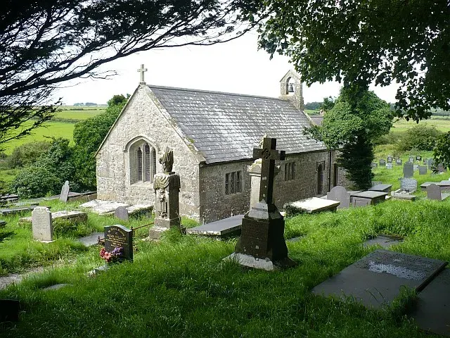 La carte Église Sainte-Cwyllog de Llangwyllog