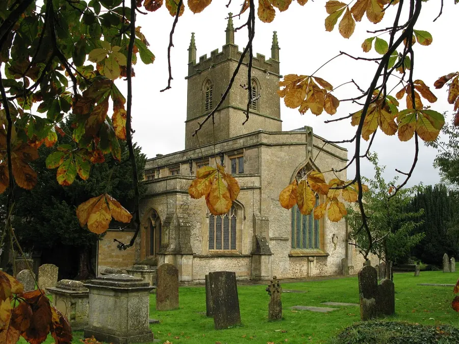La carte Église Saint-Édouard de Stow-on-the-Wold