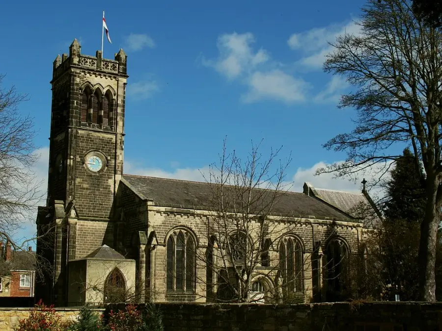 La carte Église Saint-Jacques de Wetherby