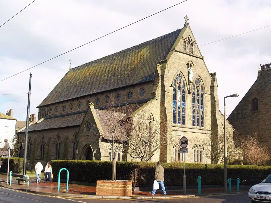 La carte Église Sainte-Marie de Fleetwood