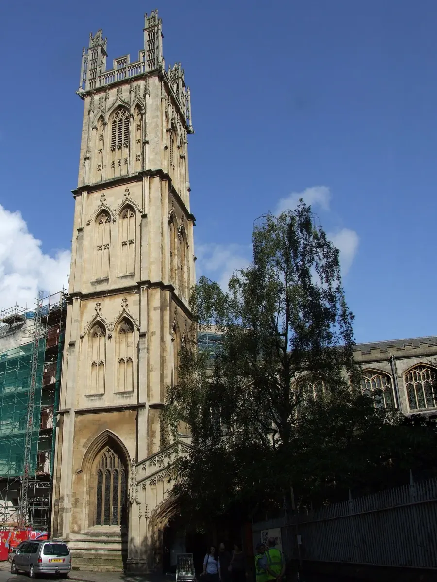 The St Stephen's Church, Bristol card