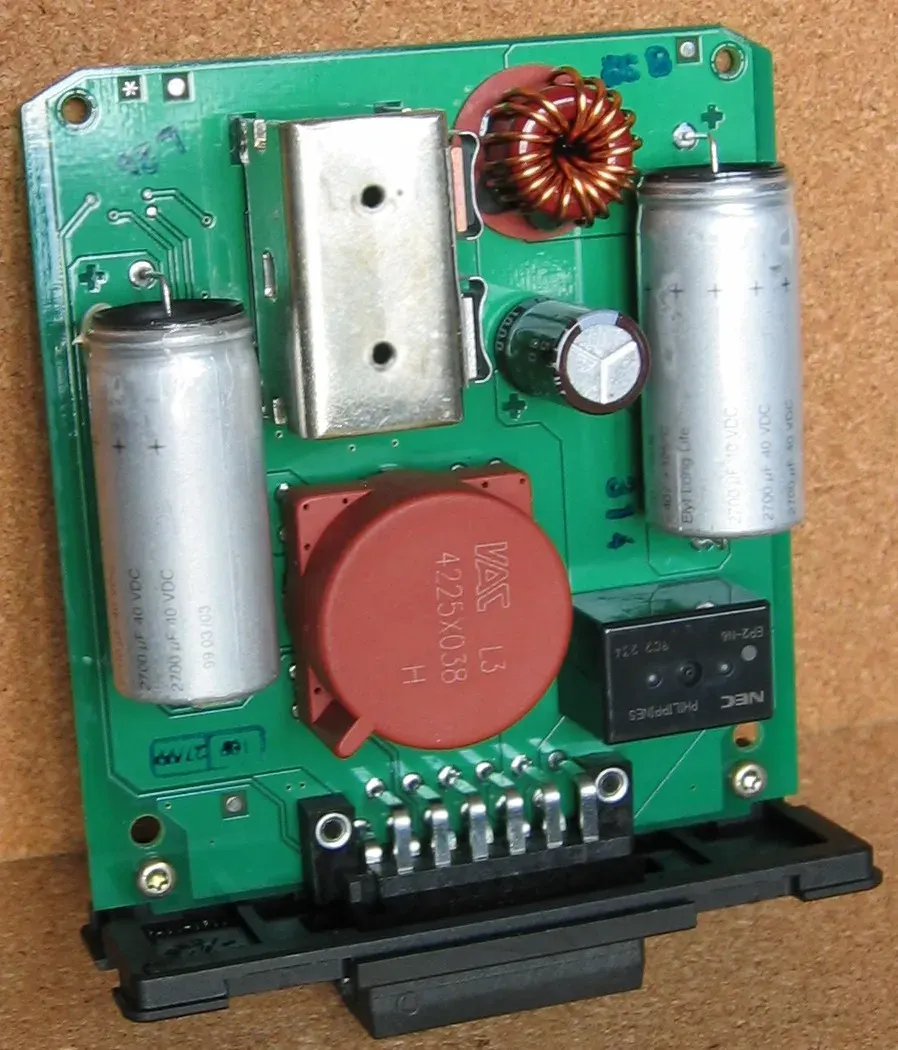 The Boost converter card