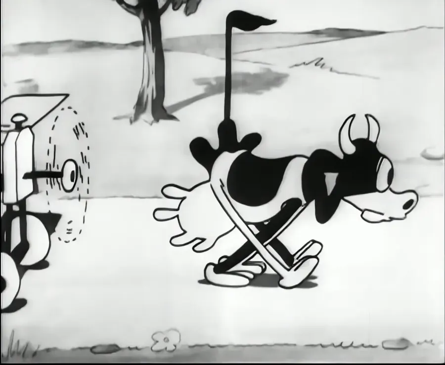 La carte Clarabelle Cow