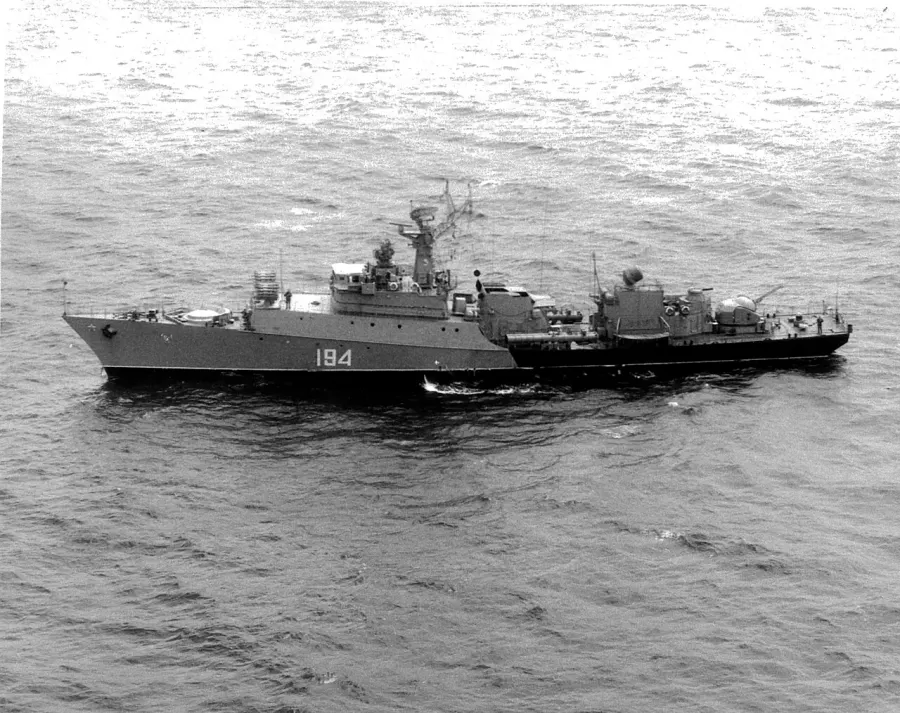 The Grisha-class corvette card