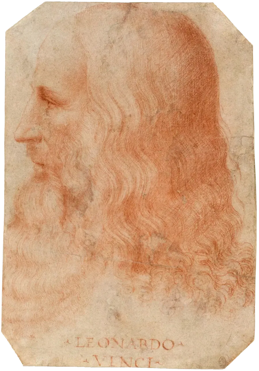 La carte Léonard de Vinci