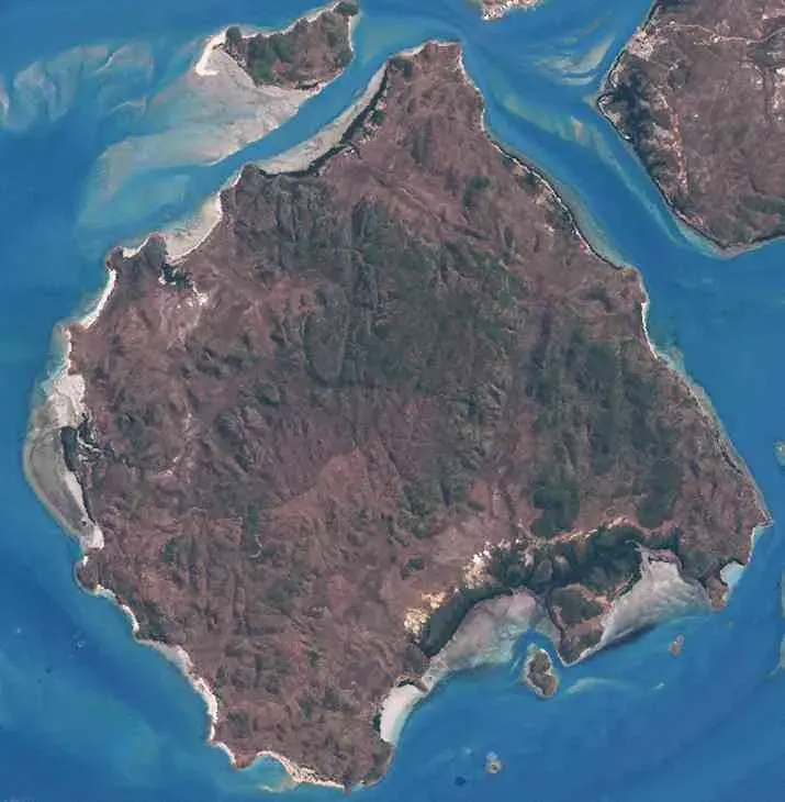 La carte Île du Prince-de-Galles