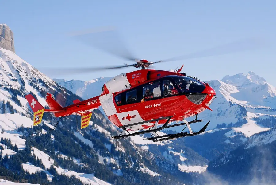 La carte Services médicaux aériens