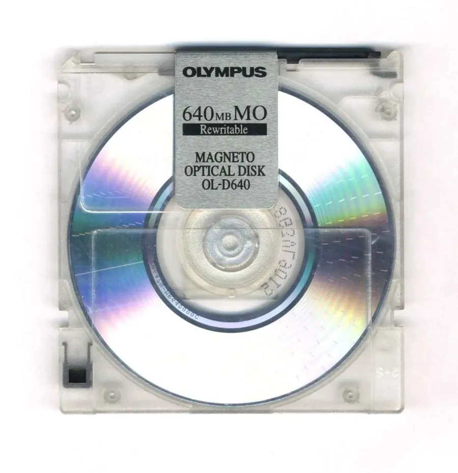 The Magneto-optical disc card