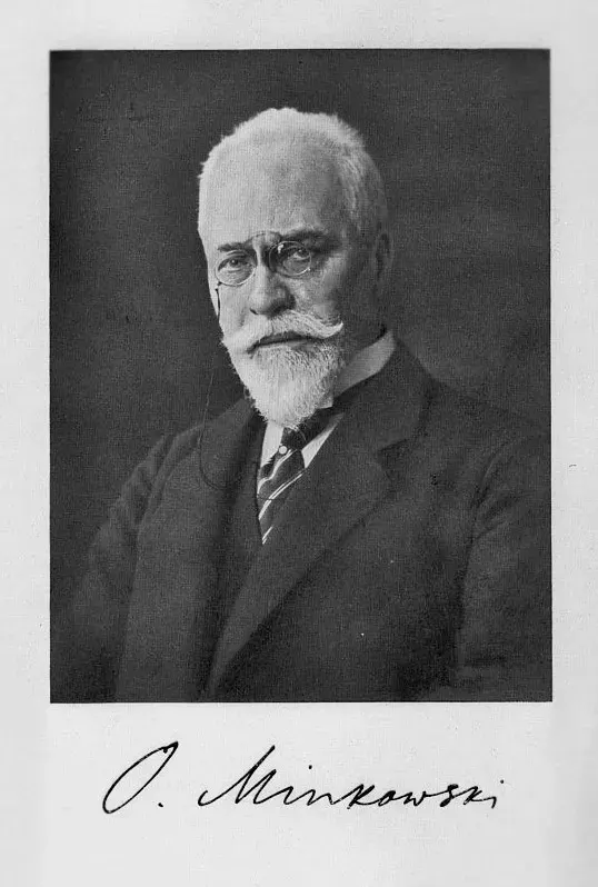 La carte Oskar Minkowski