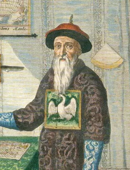La carte Johann Adam Schall von Bell