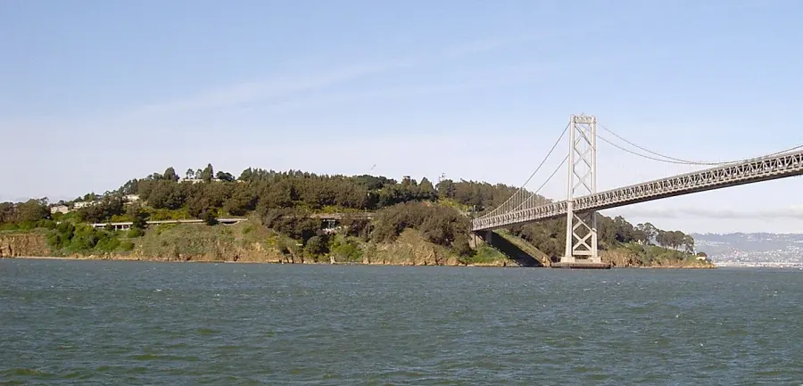 La carte Yerba Buena Island