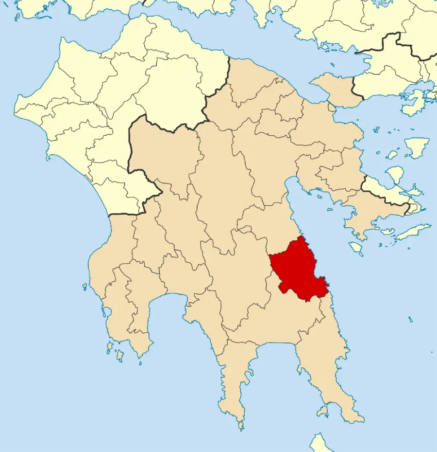 The South Kynouria card