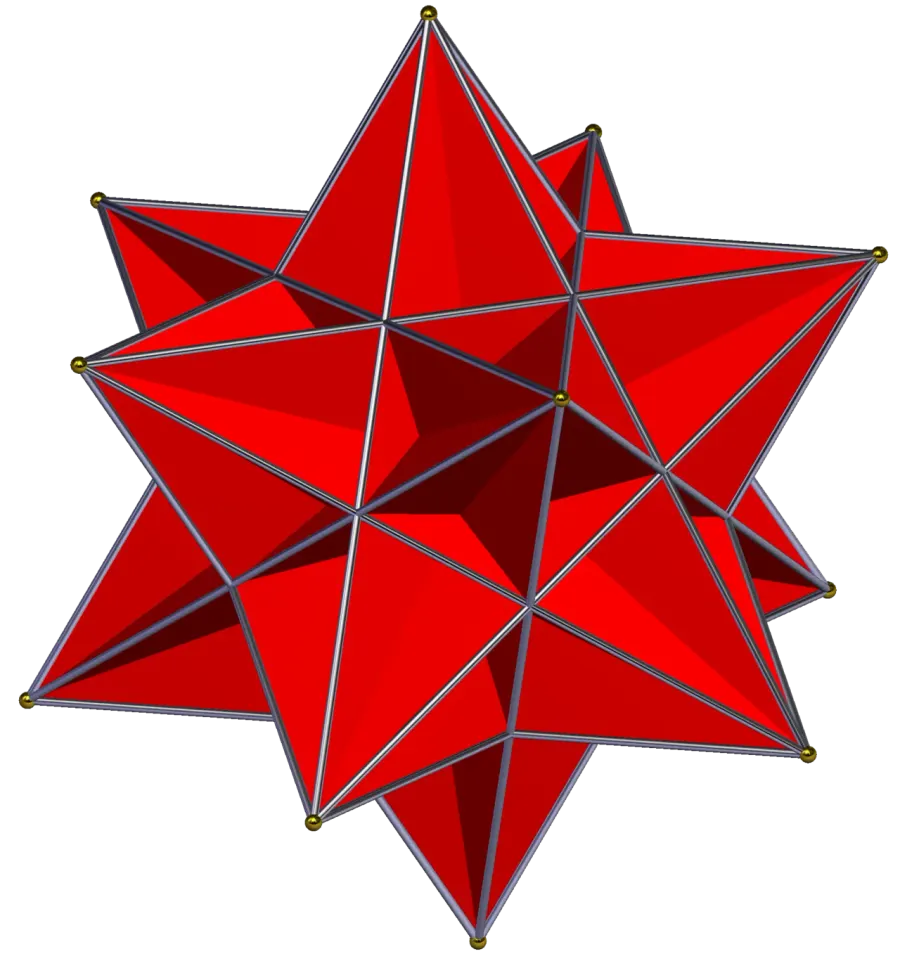 The Great icosahedron card