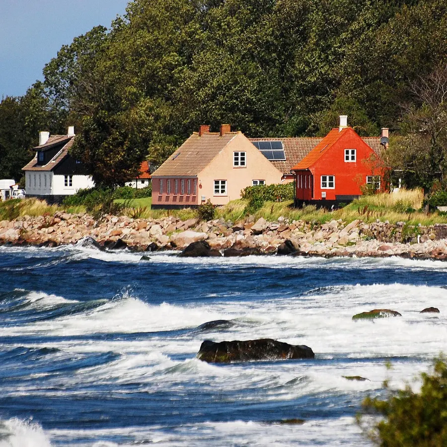 La carte Bornholm
