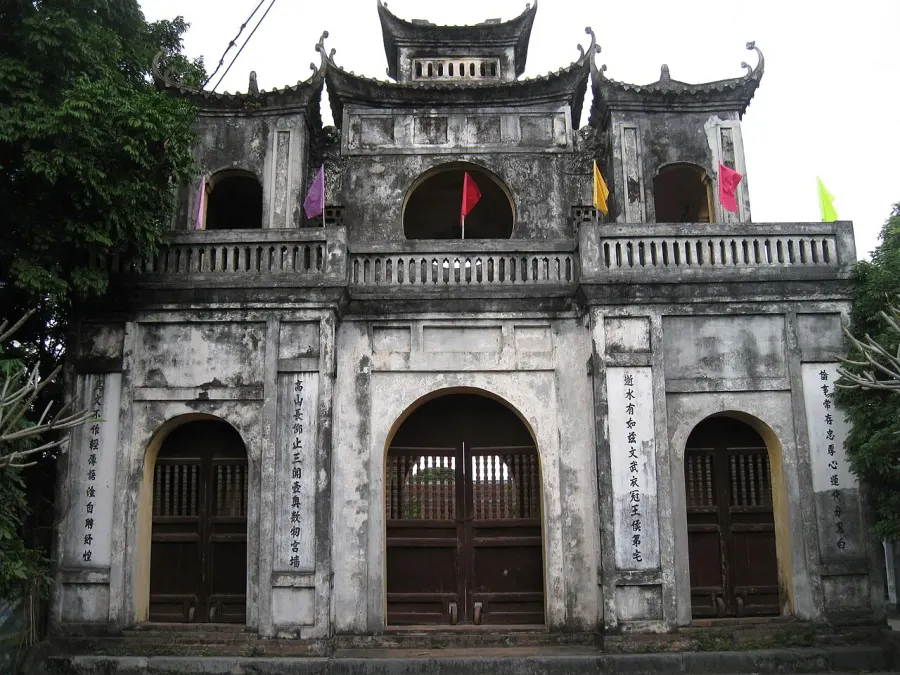 The Xích Đằng Temple of Literature card