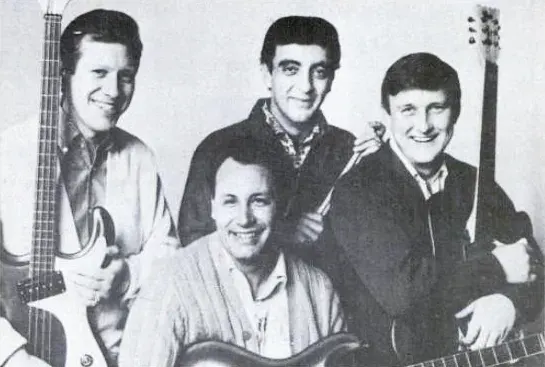 La carte The Ventures
