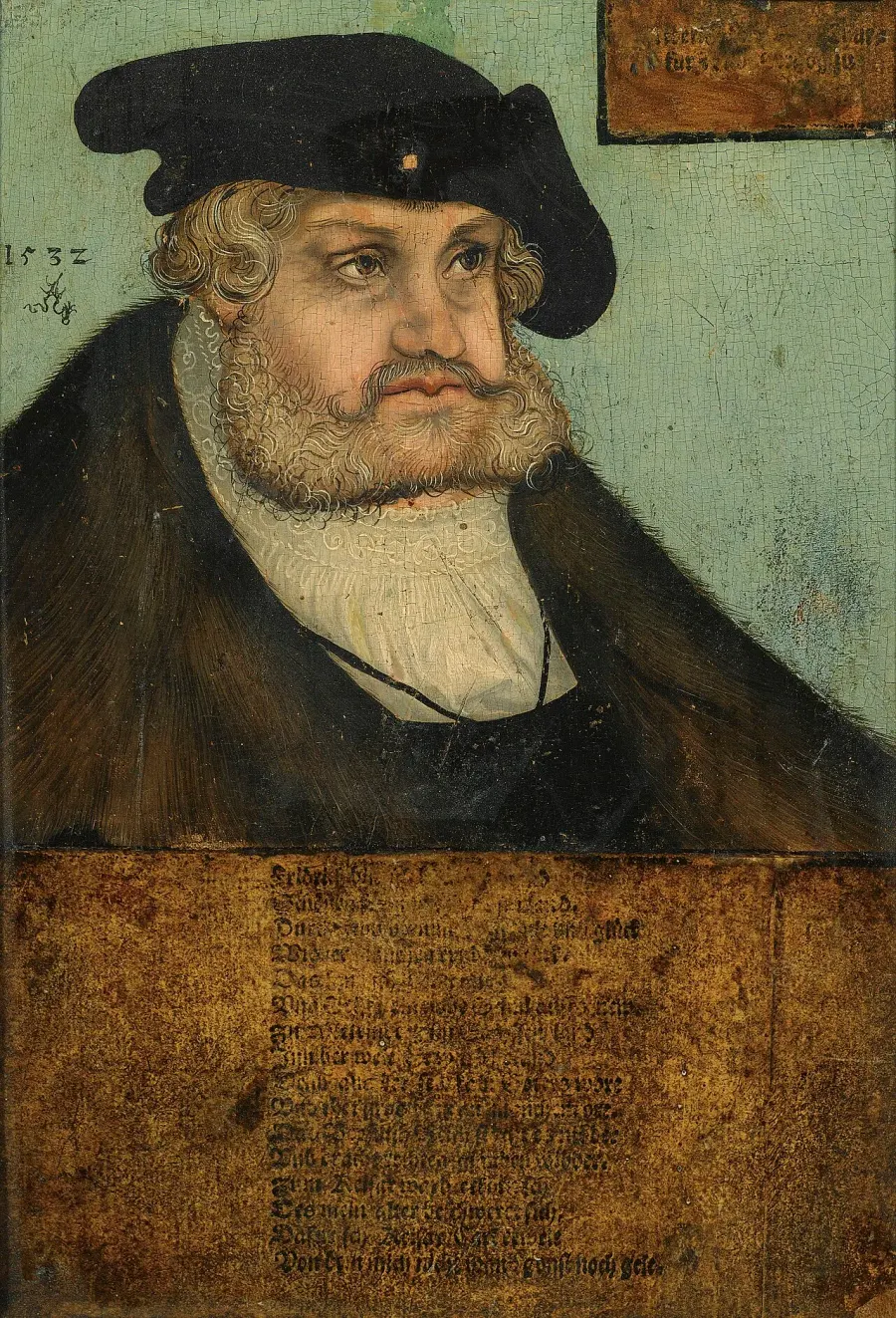 The Frederick III of Saxony card