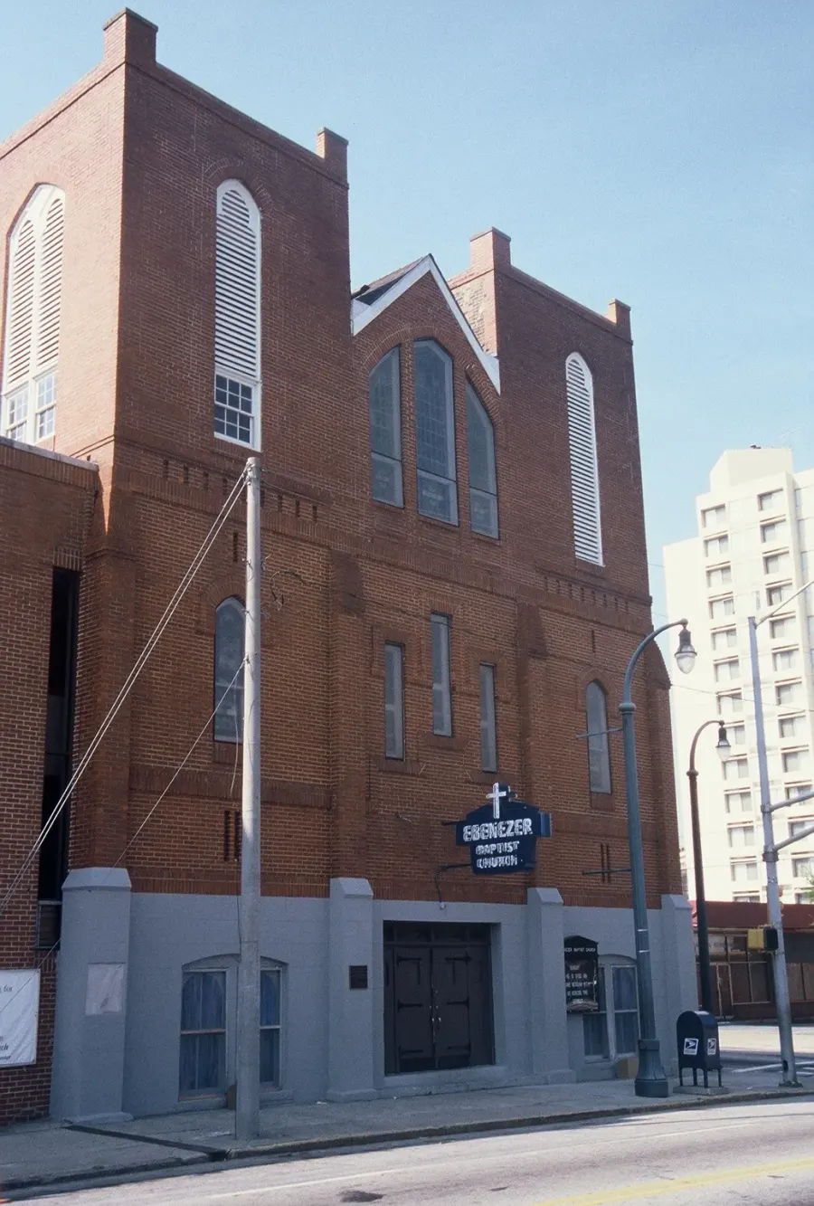 The Ebenezer Baptist Church card