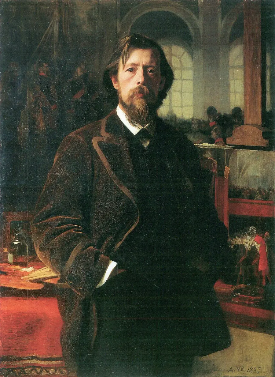 La carte Anton von Werner